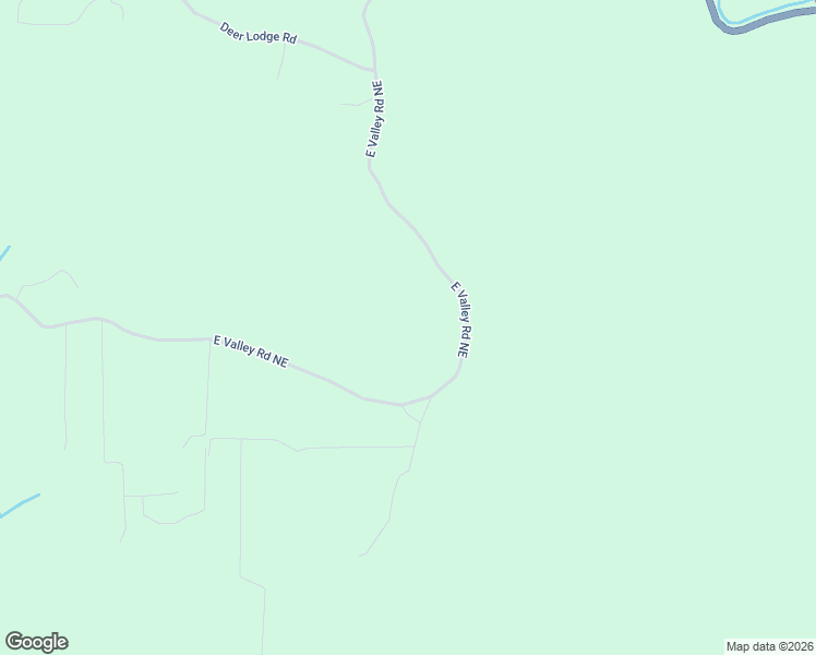 map of restaurants, bars, coffee shops, grocery stores, and more near 519 East Valley Road Northeast in Rydal