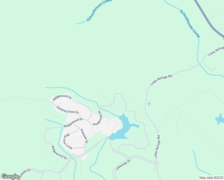 map of restaurants, bars, coffee shops, grocery stores, and more near 300 Pinebrook Drive in Waleska