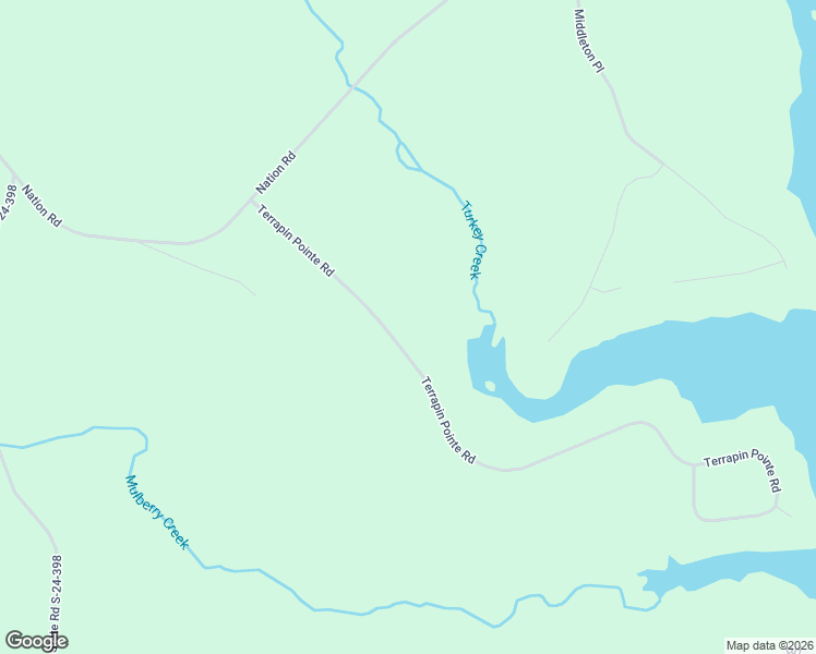 map of restaurants, bars, coffee shops, grocery stores, and more near 147 Terrapin Pointe Road in Hodges