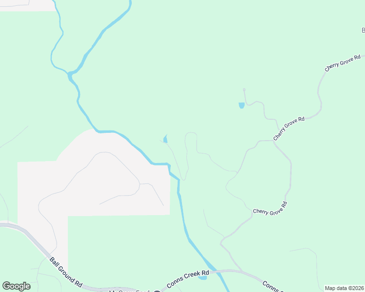 map of restaurants, bars, coffee shops, grocery stores, and more near 635 Suzie Creek Drive in Ball Ground