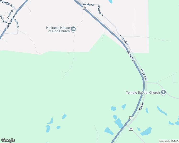 map of restaurants, bars, coffee shops, grocery stores, and more near in Phil Campbell