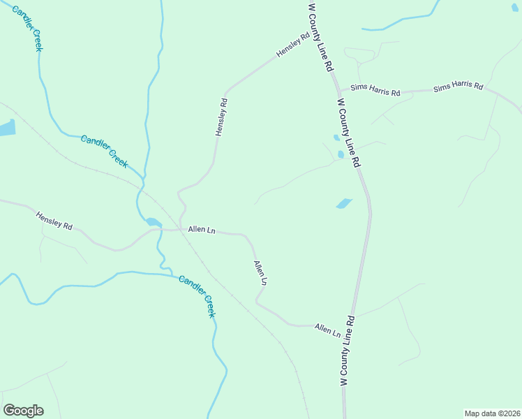 map of restaurants, bars, coffee shops, grocery stores, and more near 7536 West County Line Road in Lula