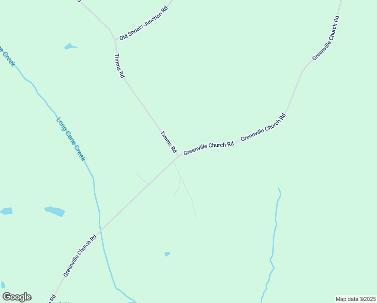 map of restaurants, bars, coffee shops, grocery stores, and more near Greenville Church Road in Donalds
