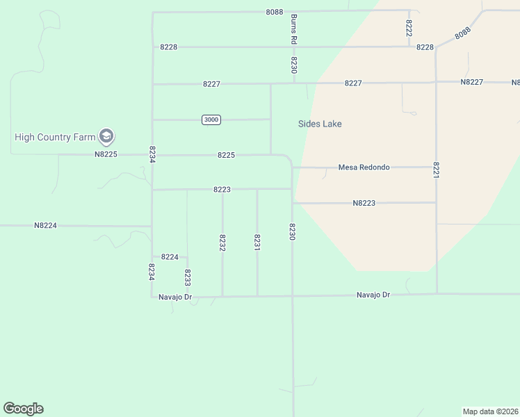 map of restaurants, bars, coffee shops, grocery stores, and more near Apache Drive in Concho