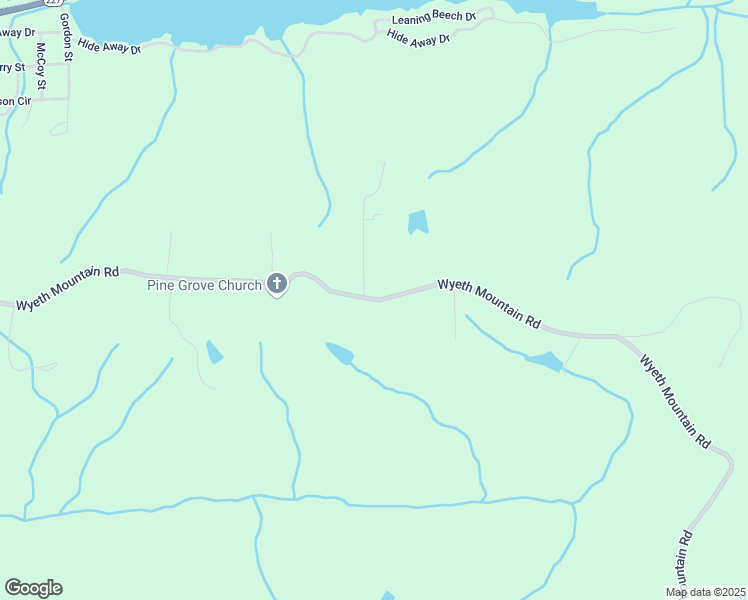 map of restaurants, bars, coffee shops, grocery stores, and more near 4795 Wyeth Mountain Road in Guntersville
