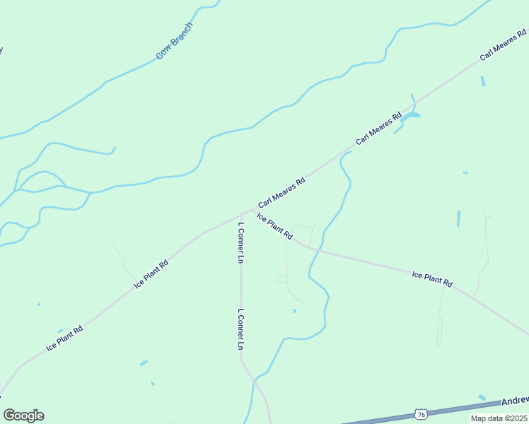 map of restaurants, bars, coffee shops, grocery stores, and more near 1322 Ice Plant Road in Fair Bluff