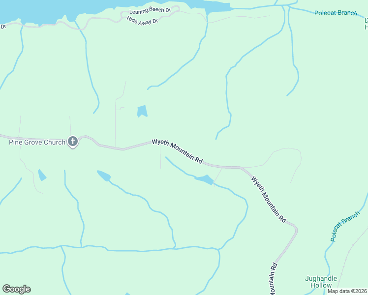 map of restaurants, bars, coffee shops, grocery stores, and more near 5603 Wyeth Mountain Road in Guntersville