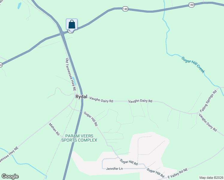 map of restaurants, bars, coffee shops, grocery stores, and more near in Rydal