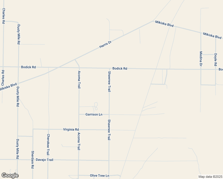 map of restaurants, bars, coffee shops, grocery stores, and more near 4773 Shawnee Trail in Homestead Valley