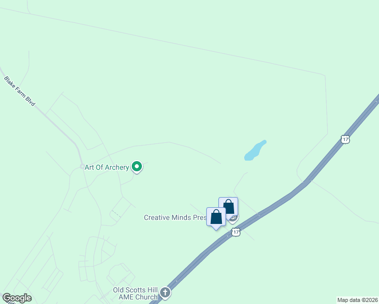 map of restaurants, bars, coffee shops, grocery stores, and more near 26 Cashmere Ct in Wilmington