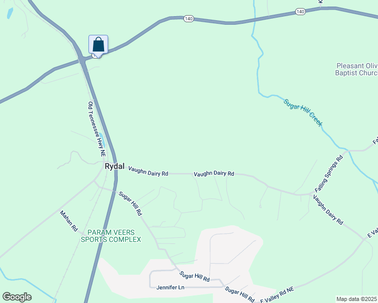 map of restaurants, bars, coffee shops, grocery stores, and more near in Rydal