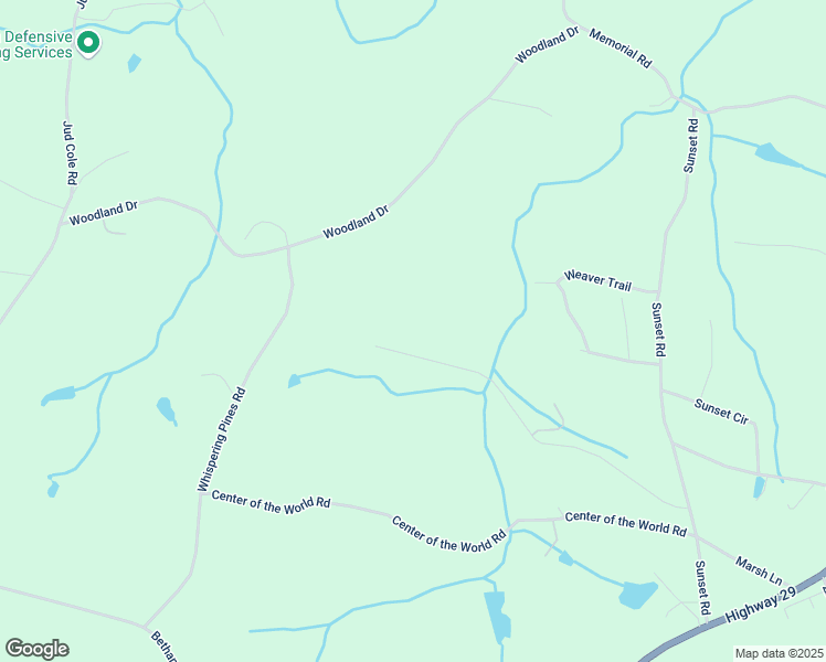 map of restaurants, bars, coffee shops, grocery stores, and more near 744 Cherokee Ridge Road in Canon