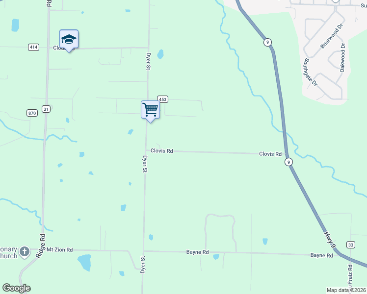 map of restaurants, bars, coffee shops, grocery stores, and more near 244 Gem Trail in Malvern
