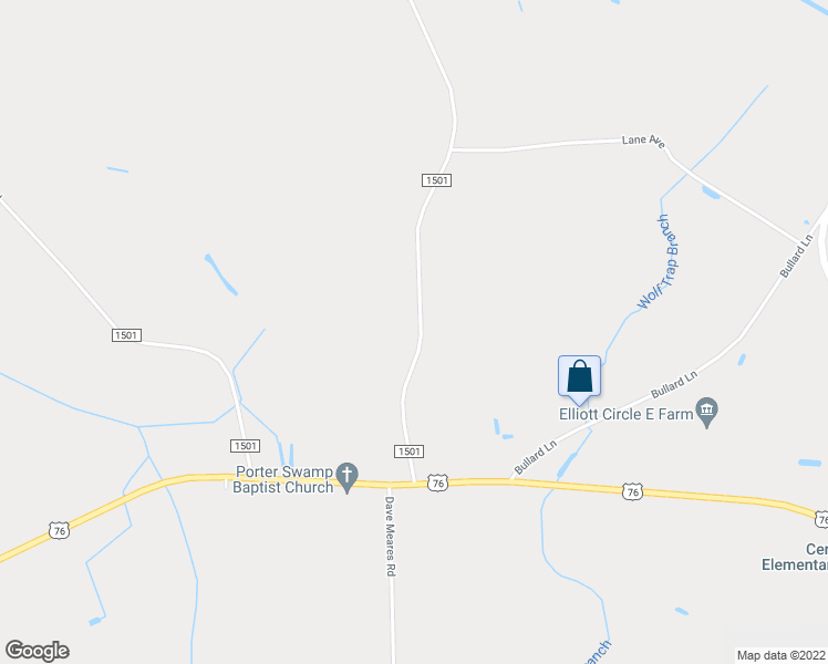 map of restaurants, bars, coffee shops, grocery stores, and more near 359 Porter Swamp Road in Cerro Gordo