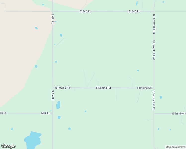 map of restaurants, bars, coffee shops, grocery stores, and more near 231 East Roping Road in Atoka