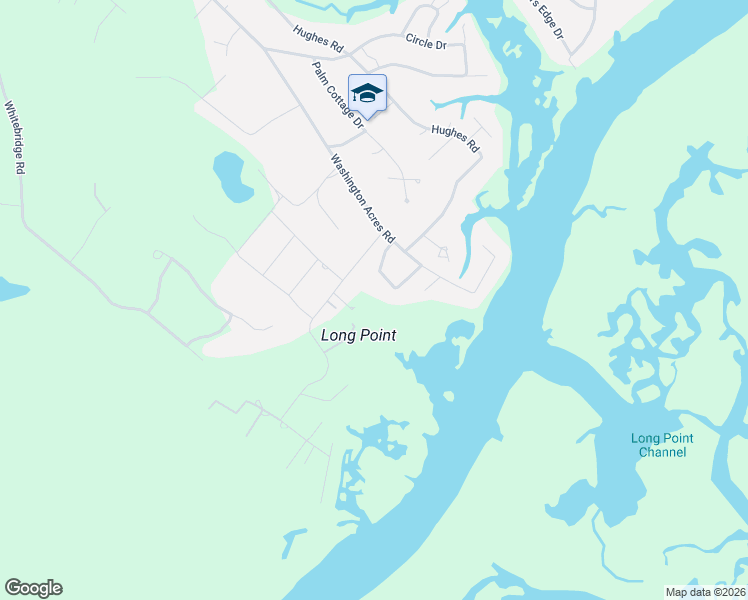 map of restaurants, bars, coffee shops, grocery stores, and more near 135 Dogwood Lane in Hampstead