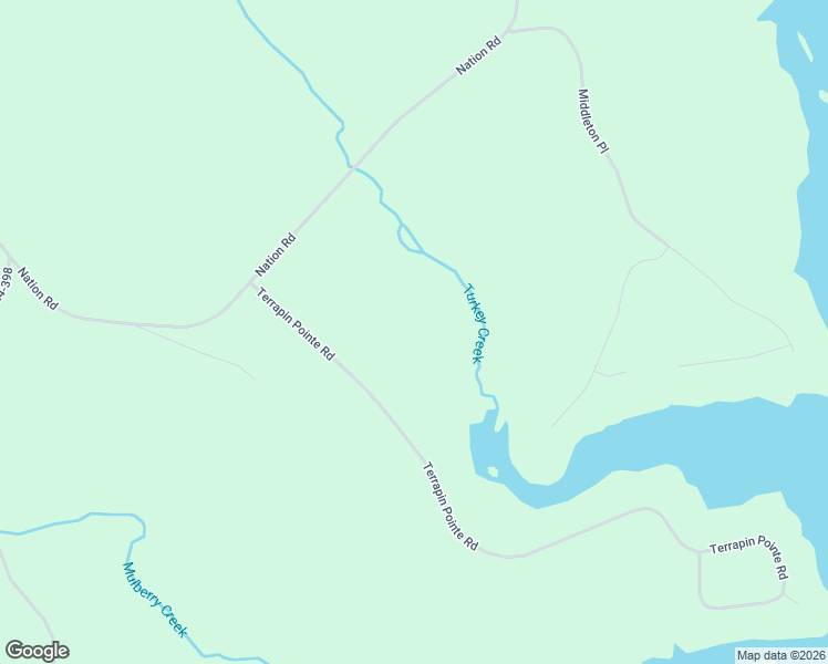 map of restaurants, bars, coffee shops, grocery stores, and more near 133 Terrapin Pointe Road in Hodges