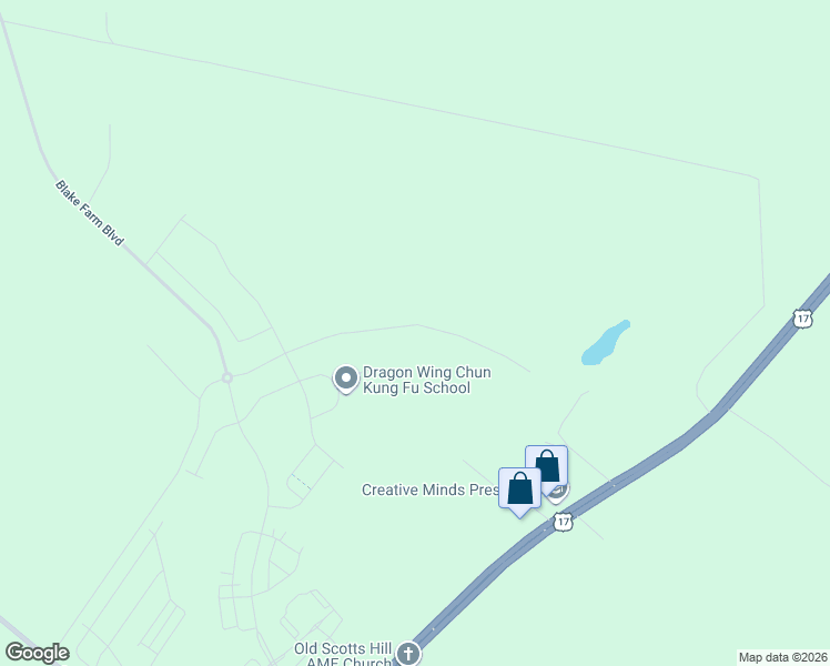 map of restaurants, bars, coffee shops, grocery stores, and more near 261 Pandy Ann Lane in Wilmington