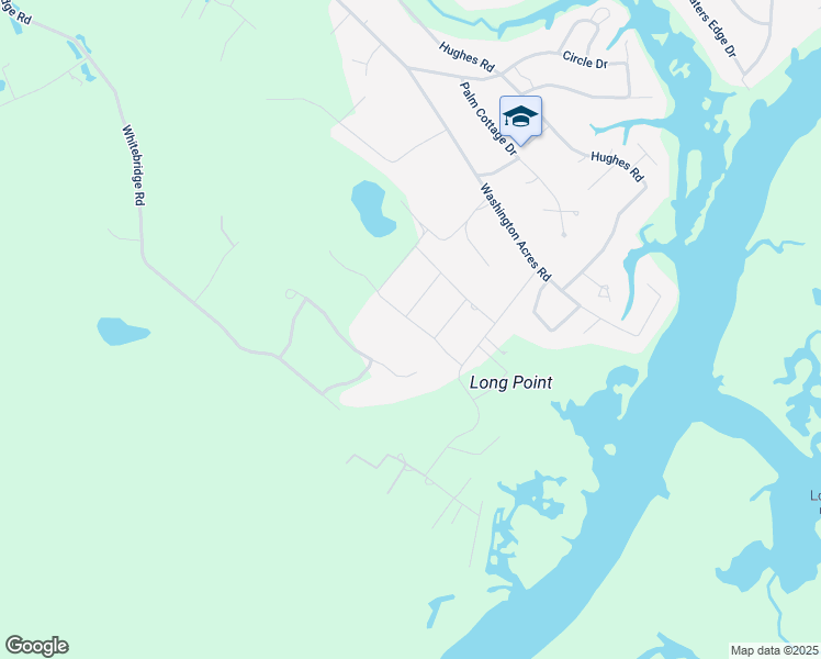 map of restaurants, bars, coffee shops, grocery stores, and more near 143 Seneca Reef Drive in Hampstead