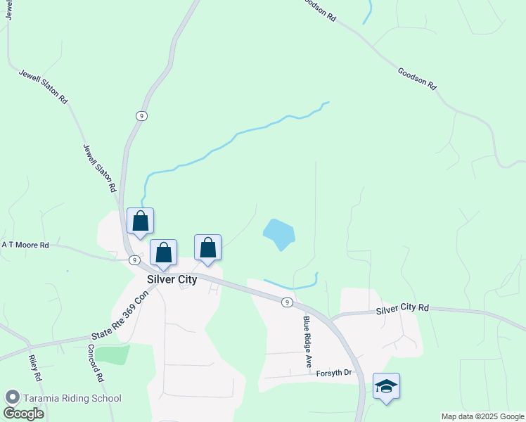 map of restaurants, bars, coffee shops, grocery stores, and more near 7090 Alan Thomas Road in Cumming
