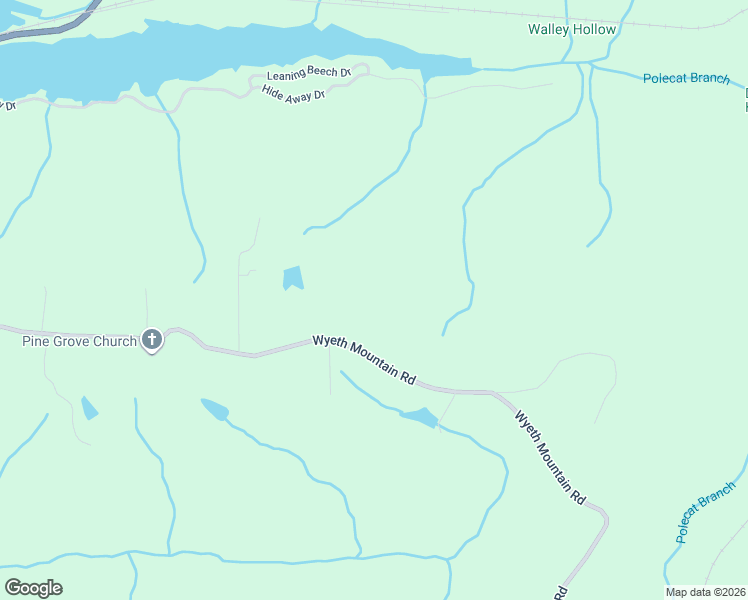 map of restaurants, bars, coffee shops, grocery stores, and more near 5603 Wyeth Mountain Road in Guntersville