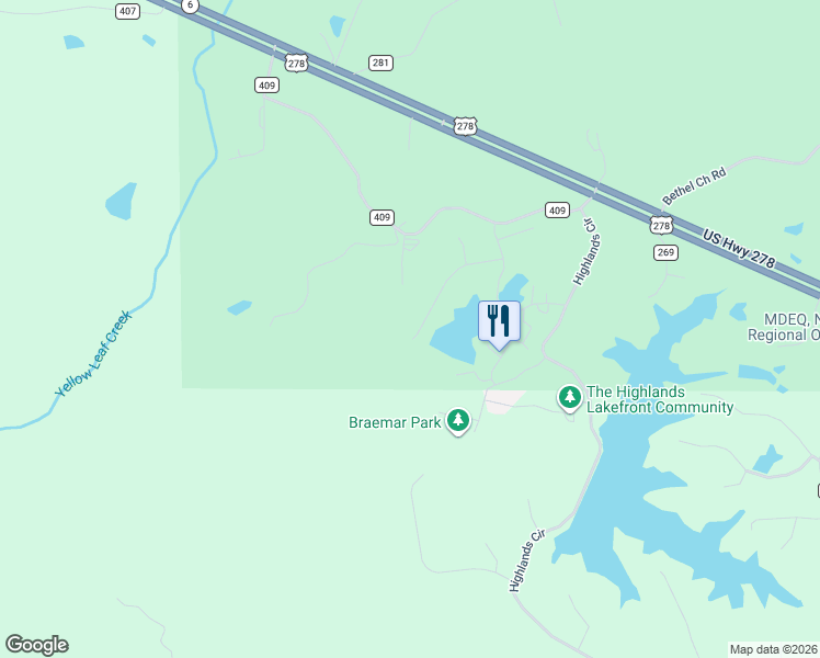 map of restaurants, bars, coffee shops, grocery stores, and more near 820 Tuscan Ridge in Oxford