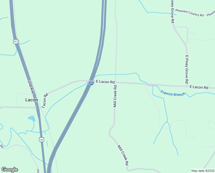 map of restaurants, bars, coffee shops, grocery stores, and more near 489 Will Creek Road in Falkville