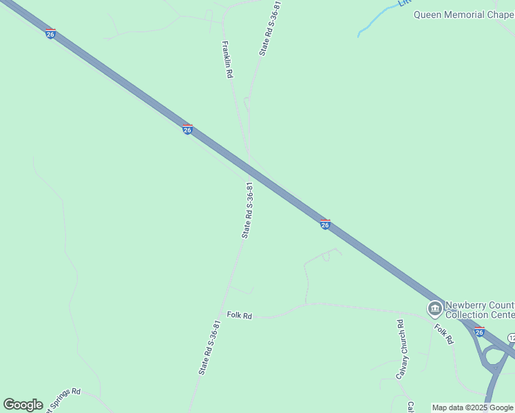 map of restaurants, bars, coffee shops, grocery stores, and more near 2310 Old Whitmire Highway in Newberry