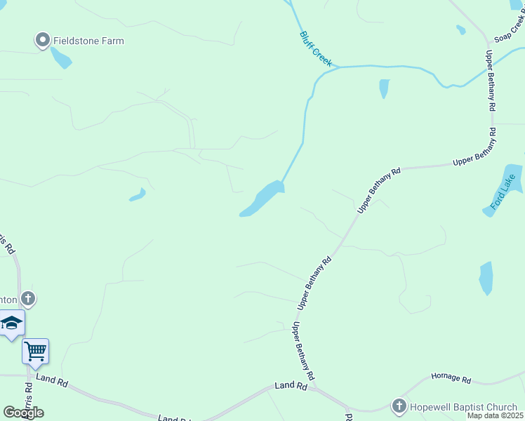 map of restaurants, bars, coffee shops, grocery stores, and more near 200 Williams Lane in Ball Ground
