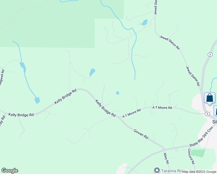 map of restaurants, bars, coffee shops, grocery stores, and more near 210 Kelly Bridge Road in Dawsonville