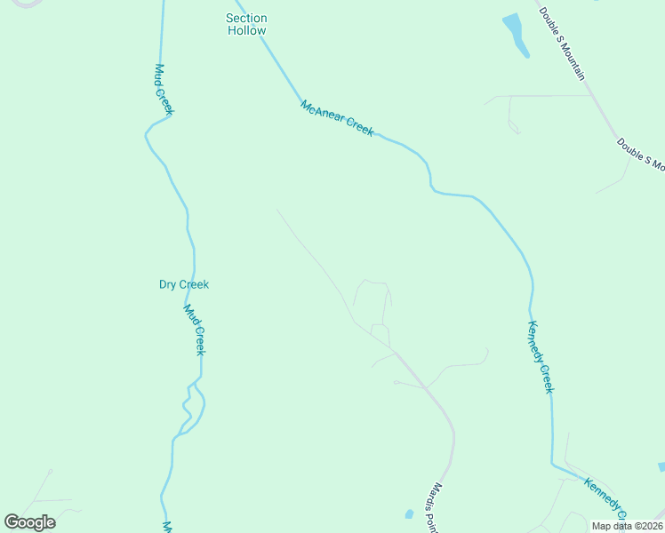 map of restaurants, bars, coffee shops, grocery stores, and more near 1161 Mardis Point Road in Baileyton