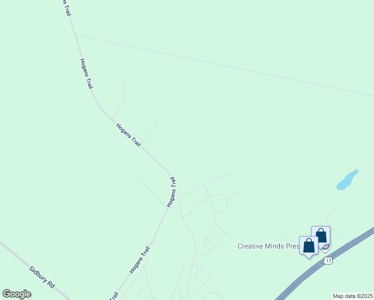 map of restaurants, bars, coffee shops, grocery stores, and more near Hogans Trail in Wilmington