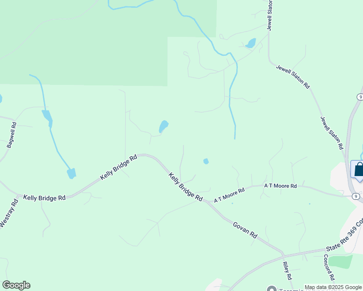 map of restaurants, bars, coffee shops, grocery stores, and more near 210 Kelly Bridge Road in Dawsonville