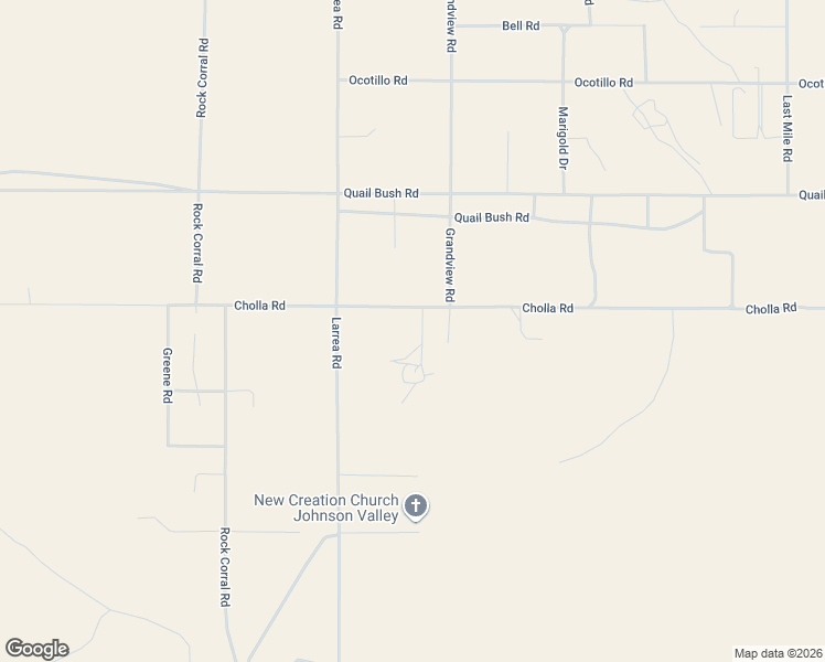 map of restaurants, bars, coffee shops, grocery stores, and more near 4880 Bonanza Road in Johnson Valley