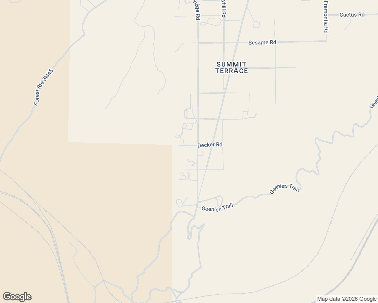 map of restaurants, bars, coffee shops, grocery stores, and more near 10975 Decker Road in Hesperia