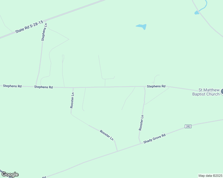 map of restaurants, bars, coffee shops, grocery stores, and more near 4351 Stephens Road in Bethune