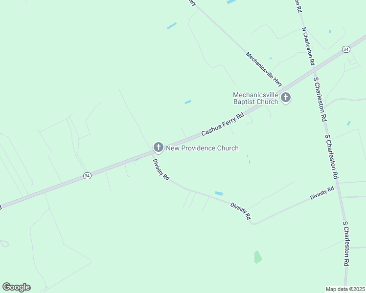 map of restaurants, bars, coffee shops, grocery stores, and more near 2224 Cashua Ferry Road in Darlington