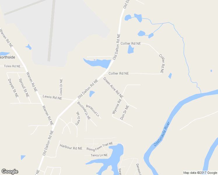 map of restaurants, bars, coffee shops, grocery stores, and more near 6 Green Acre Rd NE in Rome