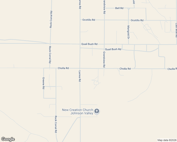 map of restaurants, bars, coffee shops, grocery stores, and more near 4880 Bonanza Road in Johnson Valley