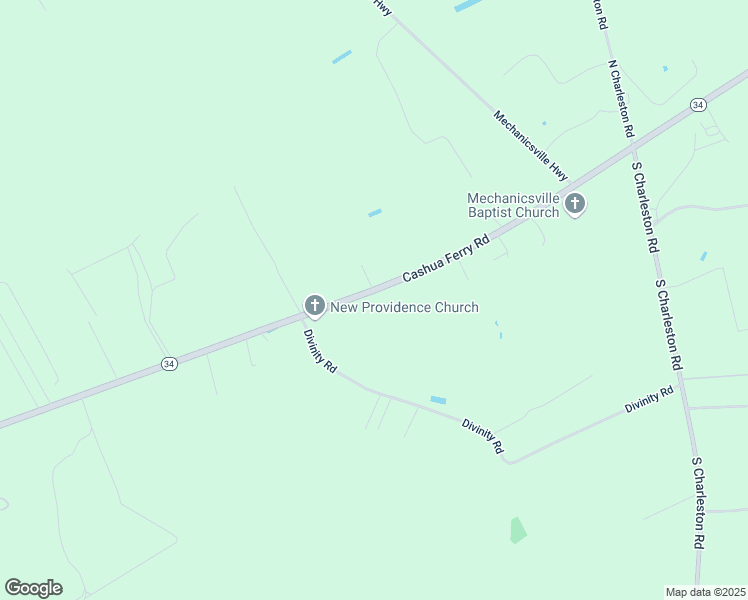 map of restaurants, bars, coffee shops, grocery stores, and more near 2224 Cashua Ferry Road in Darlington