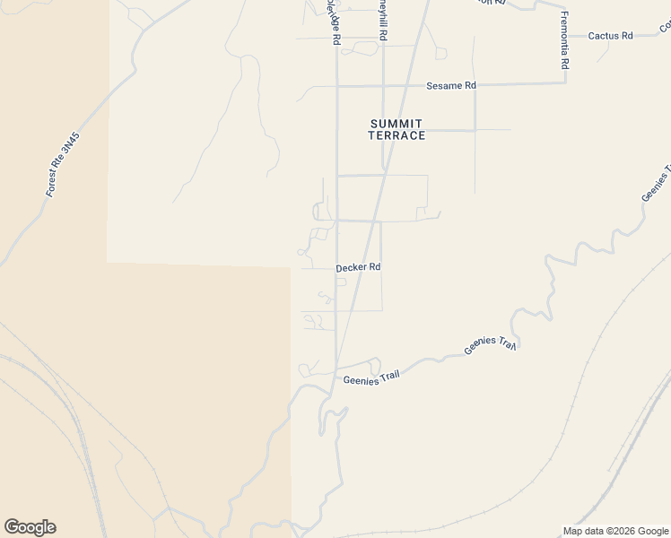 map of restaurants, bars, coffee shops, grocery stores, and more near 10975 Decker Road in Hesperia