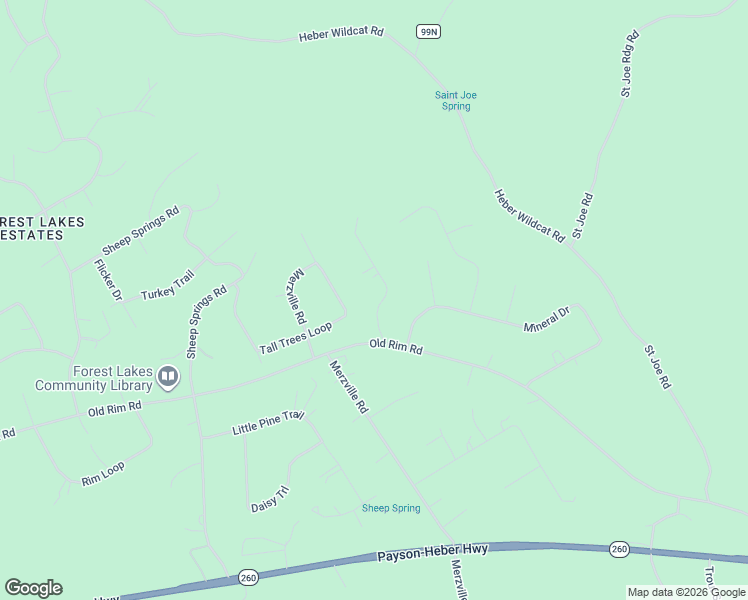 map of restaurants, bars, coffee shops, grocery stores, and more near 296 Quail Trail in Coconino County