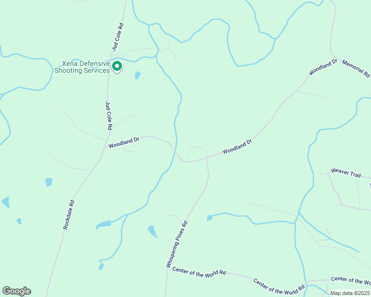 map of restaurants, bars, coffee shops, grocery stores, and more near 1123 Woodland Drive in Canon
