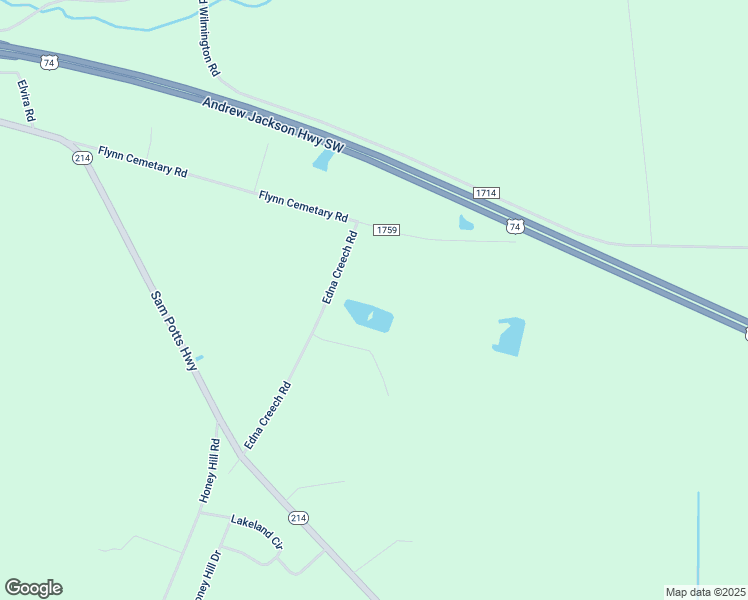 map of restaurants, bars, coffee shops, grocery stores, and more near 466 Edna Creech Road in Whiteville