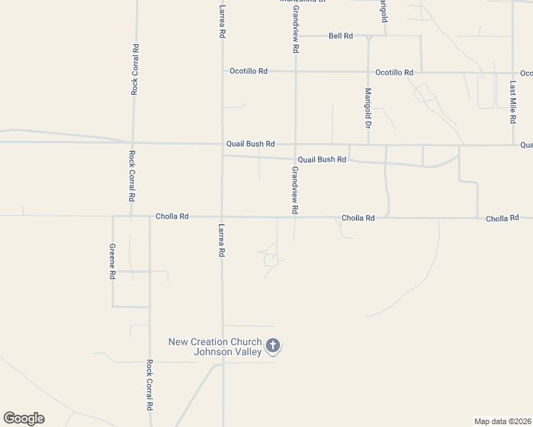 map of restaurants, bars, coffee shops, grocery stores, and more near 4880 Bonanza Road in Johnson Valley