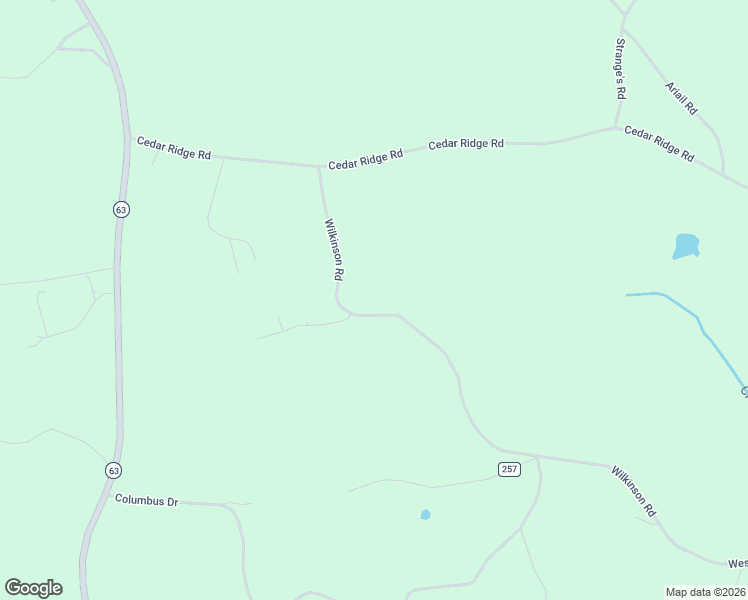 map of restaurants, bars, coffee shops, grocery stores, and more near 1980 Westbrook Road in Commerce