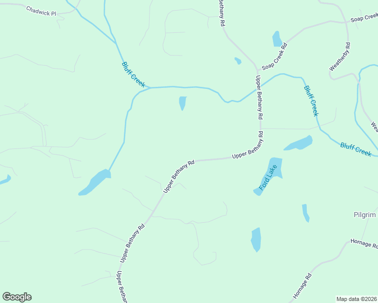 map of restaurants, bars, coffee shops, grocery stores, and more near 1045 Upper Bethany Road in Ball Ground