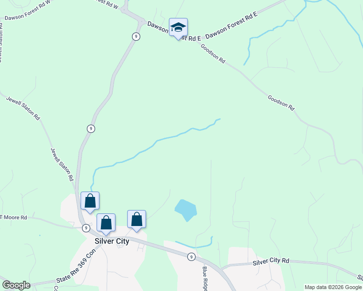 map of restaurants, bars, coffee shops, grocery stores, and more near 6750 Hannah Drive in Cumming