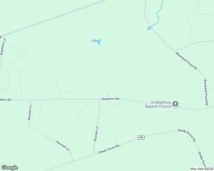 map of restaurants, bars, coffee shops, grocery stores, and more near 2972 Stephens Road in Bethune