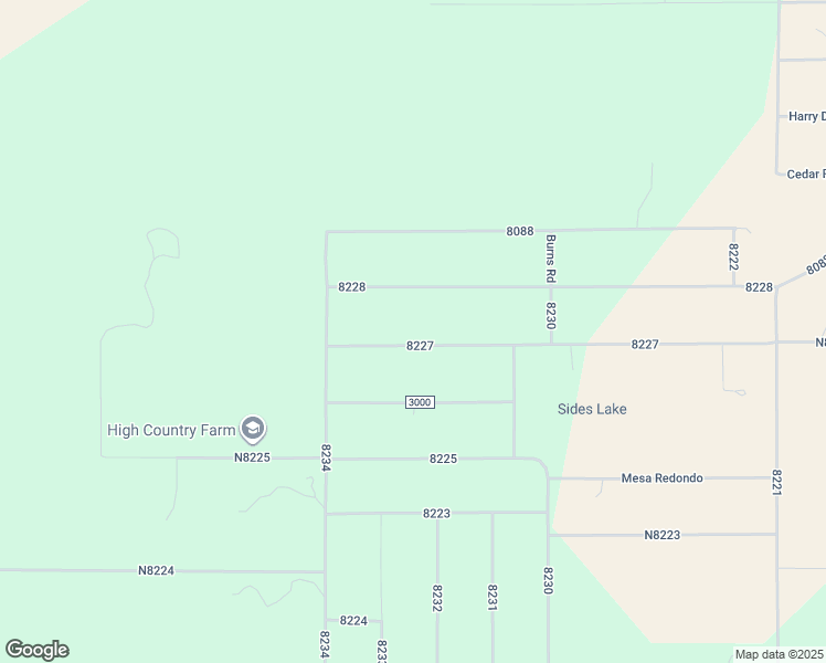 map of restaurants, bars, coffee shops, grocery stores, and more near 143 County Road in Concho